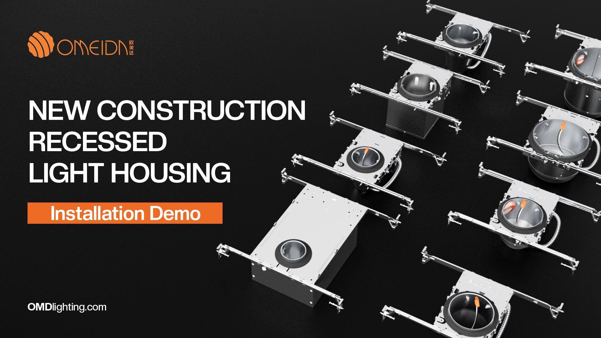 How To Install New Construction Recessed Lighting Can